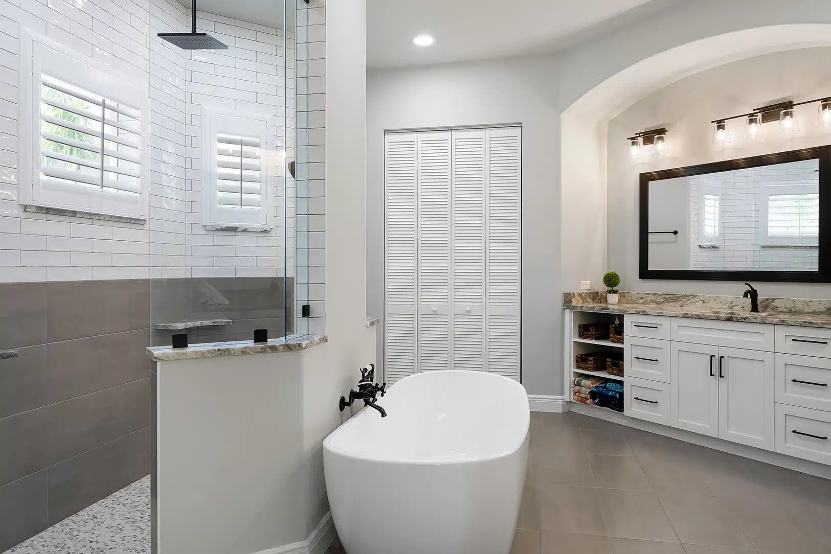 Bathroom renovation by CR Benge in Southwest Florida