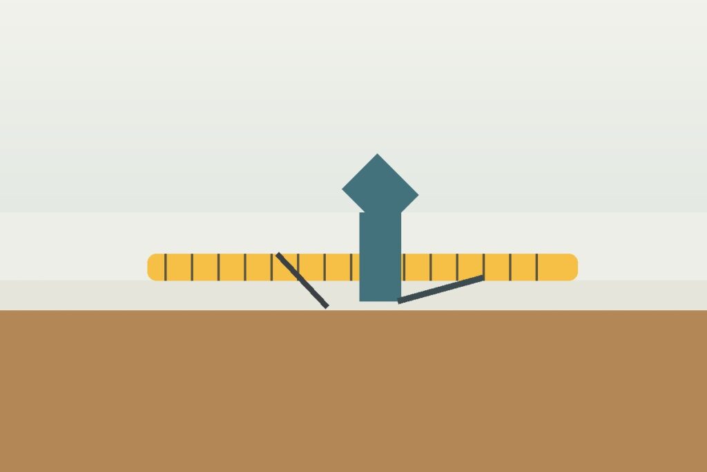 Baseboard measurement and reveal planning during a flooring remodel
